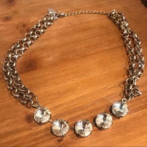 Plunder silver necklace